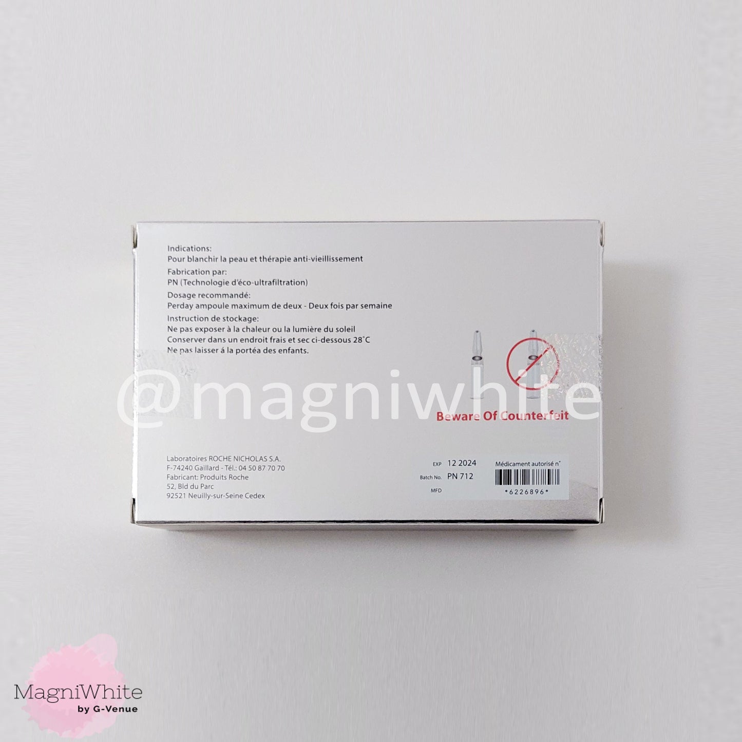 Laroscorbine Platinum E-UF PN (Silver)